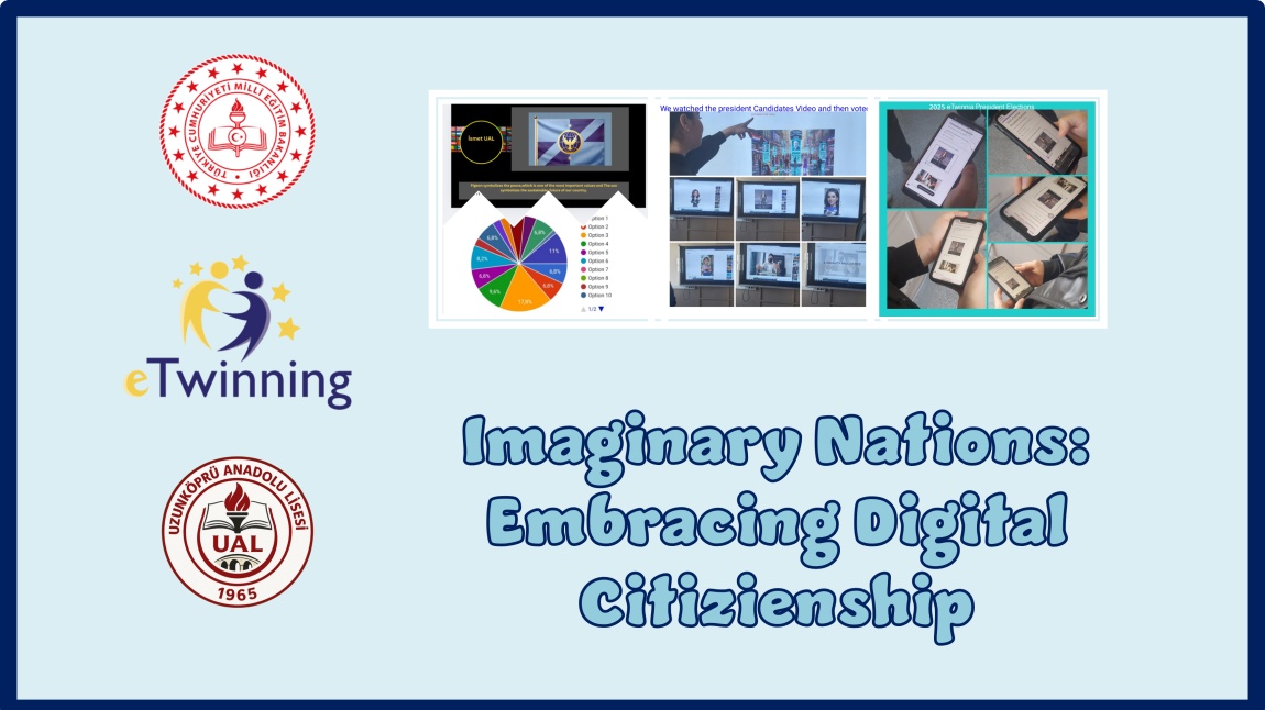 Imaginary Nations: Embracing Digital Citizienship Adlı eTwinning Projemiz Devam Ediyor